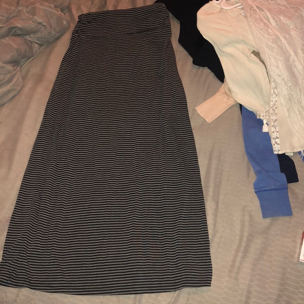 Long maxi skirt.